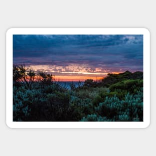 Razor Back at the Loch Ard Gorge Region, Port Campbell National Park, Victoria, Australia. Sticker